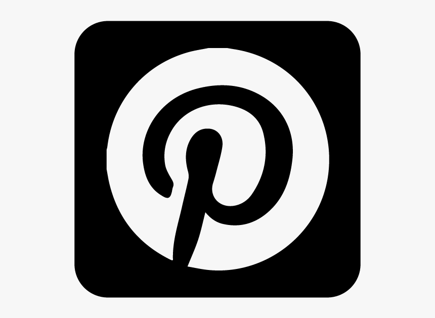 Pinterest Logo Png - Social Media Logo White, Transparent Png, Free Download