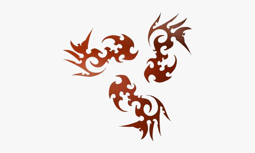 Tribal Design Tattoo Png, Transparent Tribal Design - Illustration, Png Download, Free Download