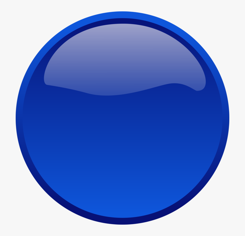 Blue Colour Button Png, Transparent Png, Free Download