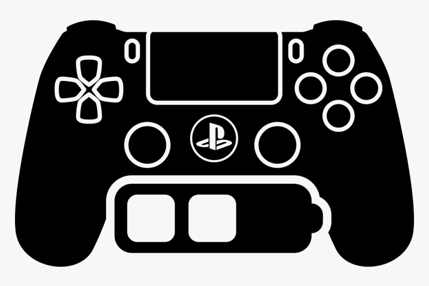 Transparent Ps4 Png - Playstation 4 Silhouette, Png Download, Free Download