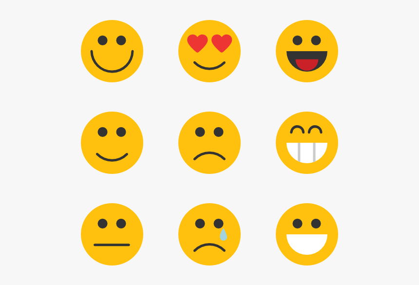 Emoticons - Emoticons Icons Transparent, HD Png Download - kindpng