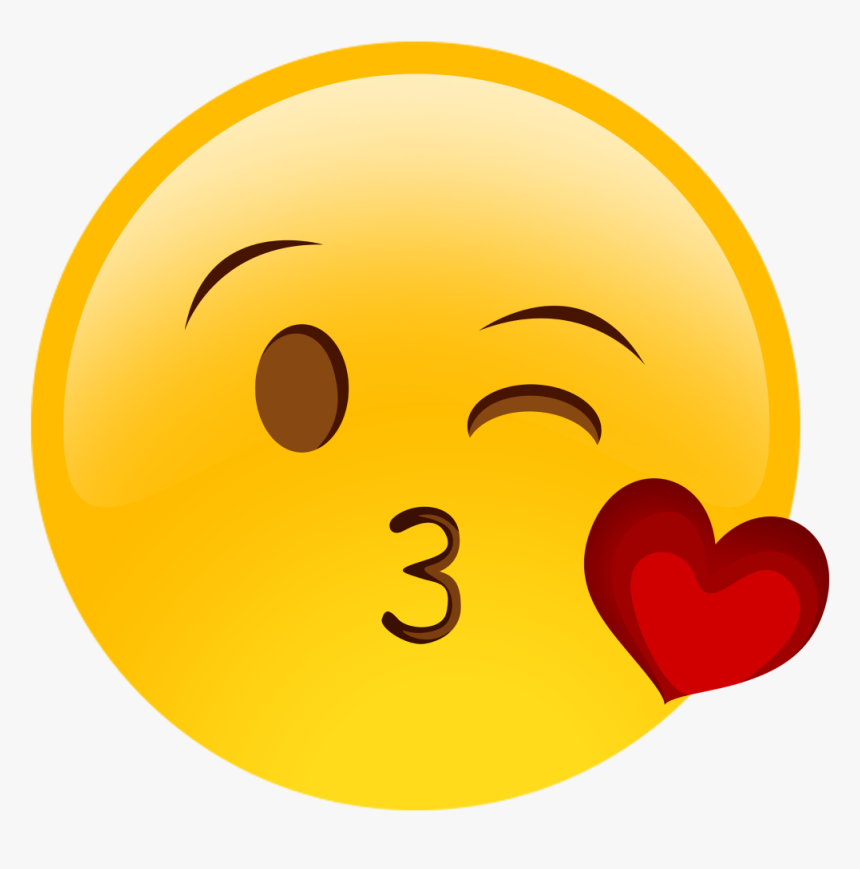 Emoji Faces Png - Iconos De Whatsapp De Amor, Transparent Png, Free Download