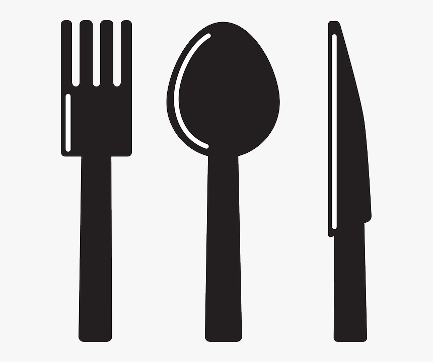 Kitchen Tools Clipart Png - Fork Knife Spoon Clip Art, Transparent Png, Free Download