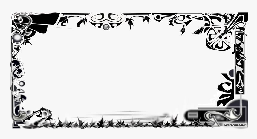 Tribal Frame Clip Arts - Tribal Frame Png, Transparent Png, Free Download