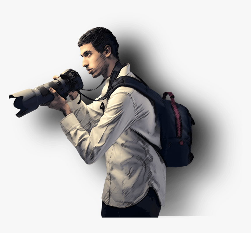 Person With Camera Png - Camera Man Transparent Png, Png Download, Free Download