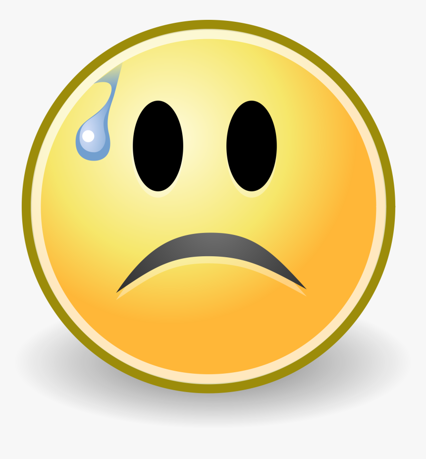 10 Sad Smileys/emoticons - Download Smiley Face, HD Png Download, Free Download