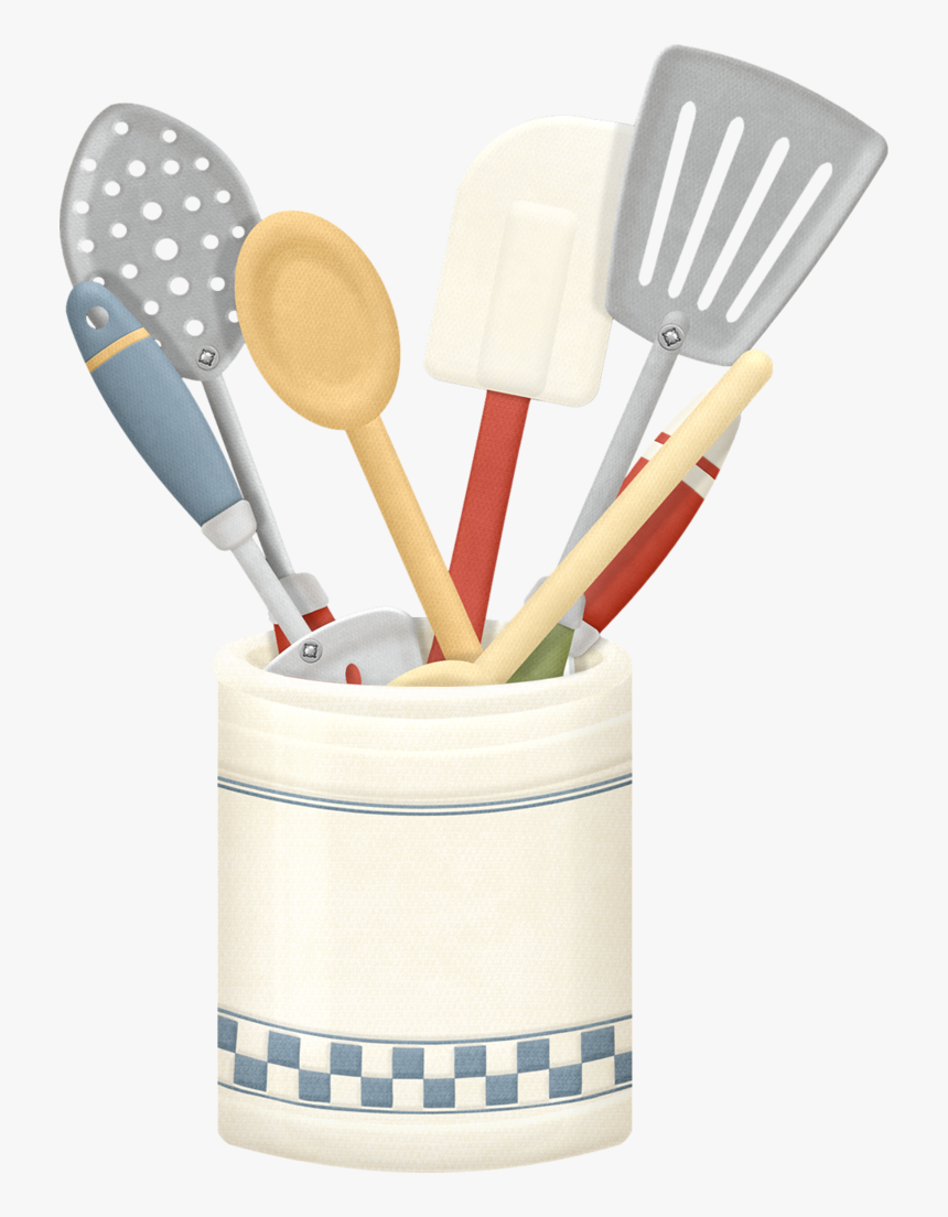 Transparent Utensil Clipart - Transparent Cooking Utensils Clipart, HD Png Download, Free Download