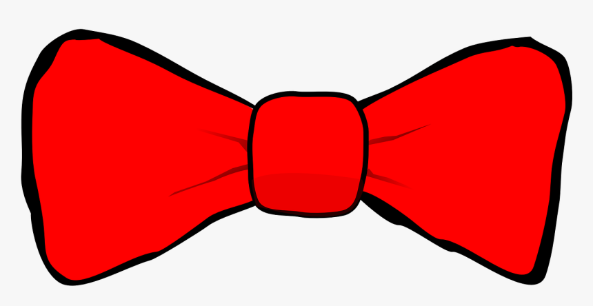 Gravata Borboleta, Red, Gravata, Acessório, Vestuário - Red Bow Tie Cartoon, HD Png Download, Free Download