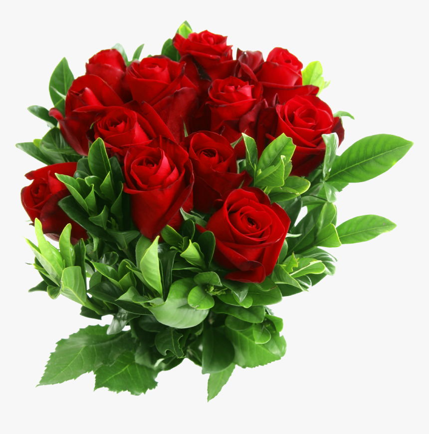 Flower Bouquet Rose Gift - Red Rose Flower Png, Transparent Png, Free Download