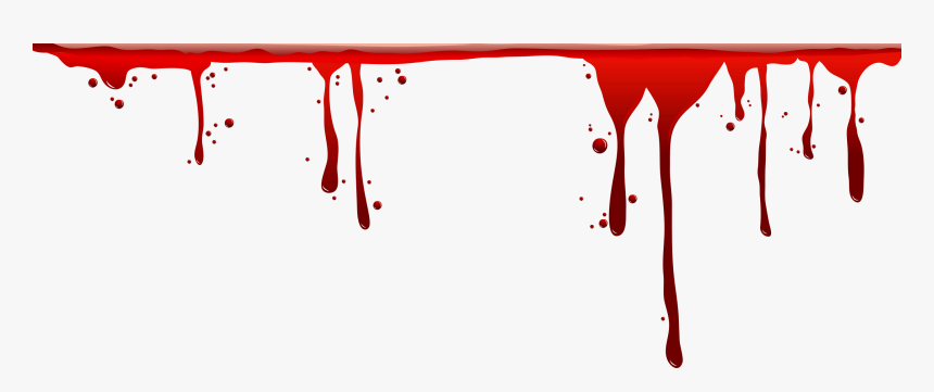 Transparent Drip Clipart - Blood Dripping Transparent Background, HD Png Download, Free Download