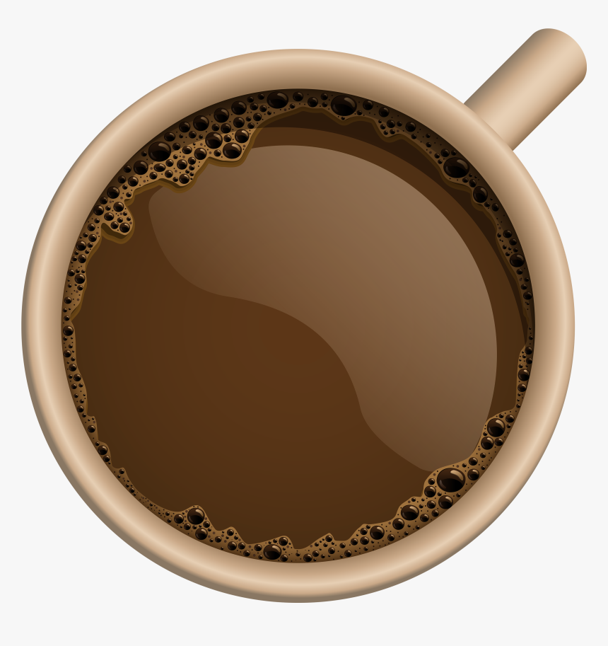 Coffee Mug Top Png Photos - Cup Of Coffee Clipart Top View, Transparent Png, Free Download