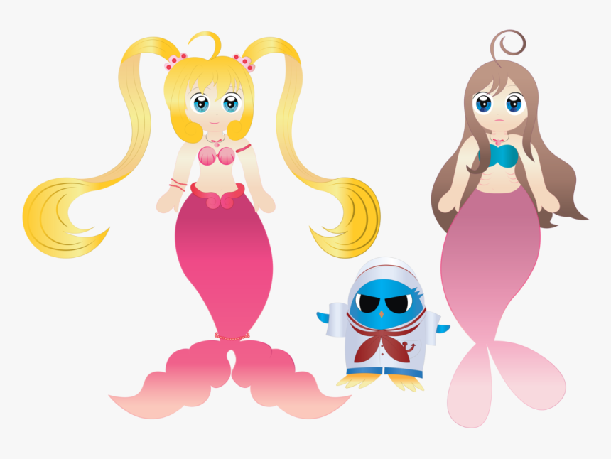 “here Is My Mermaid Melody Secret Santa For Pureiceblue, - Cartoon, HD Png Download, Free Download