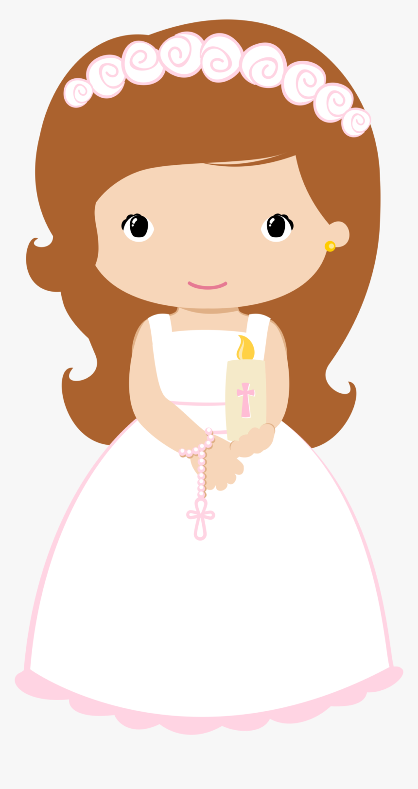 First Holy Communion Girl Clip Art, HD Png Download, Free Download