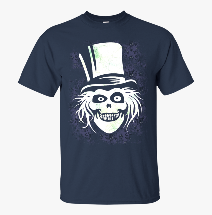 Hatbox Ghost With Grungy Haunted Mansion Wallpaper - Hatbox Ghost Svg, HD Png Download, Free Download