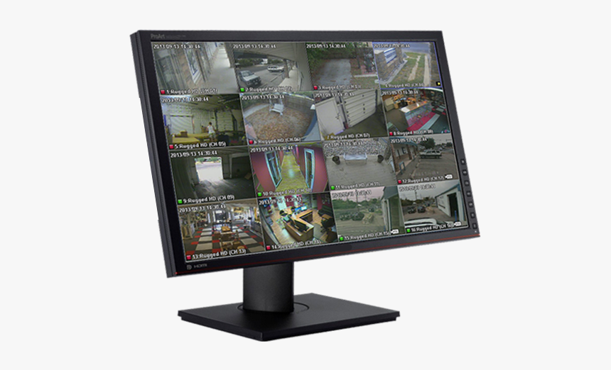 Lcd Monitor Page Img - Cctv Monitor Png, Transparent Png, Free Download
