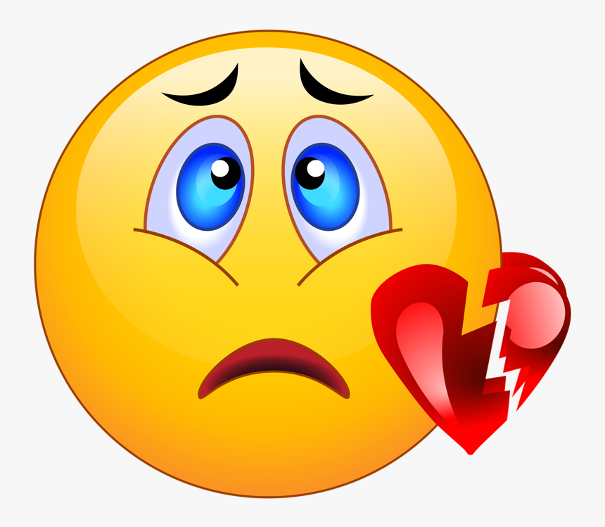 Фото, Автор Soloveika На Яндекс - Broken Heart Sad Face Emoji, HD Png Download, Free Download