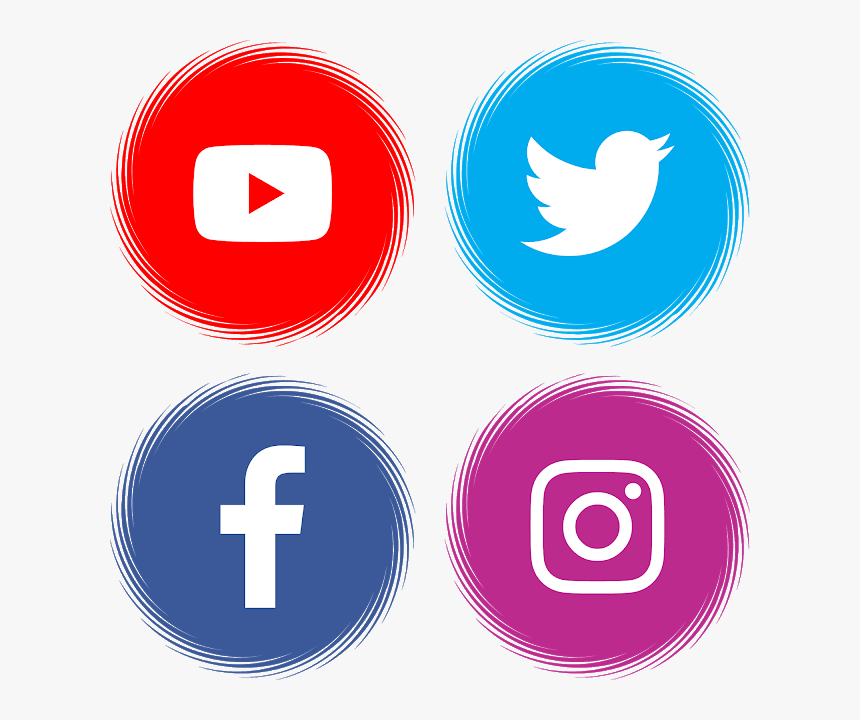 Facebook Instagram Twitter Icons Png Facebook Instagram Youtube Logo Transparent Png Kindpng