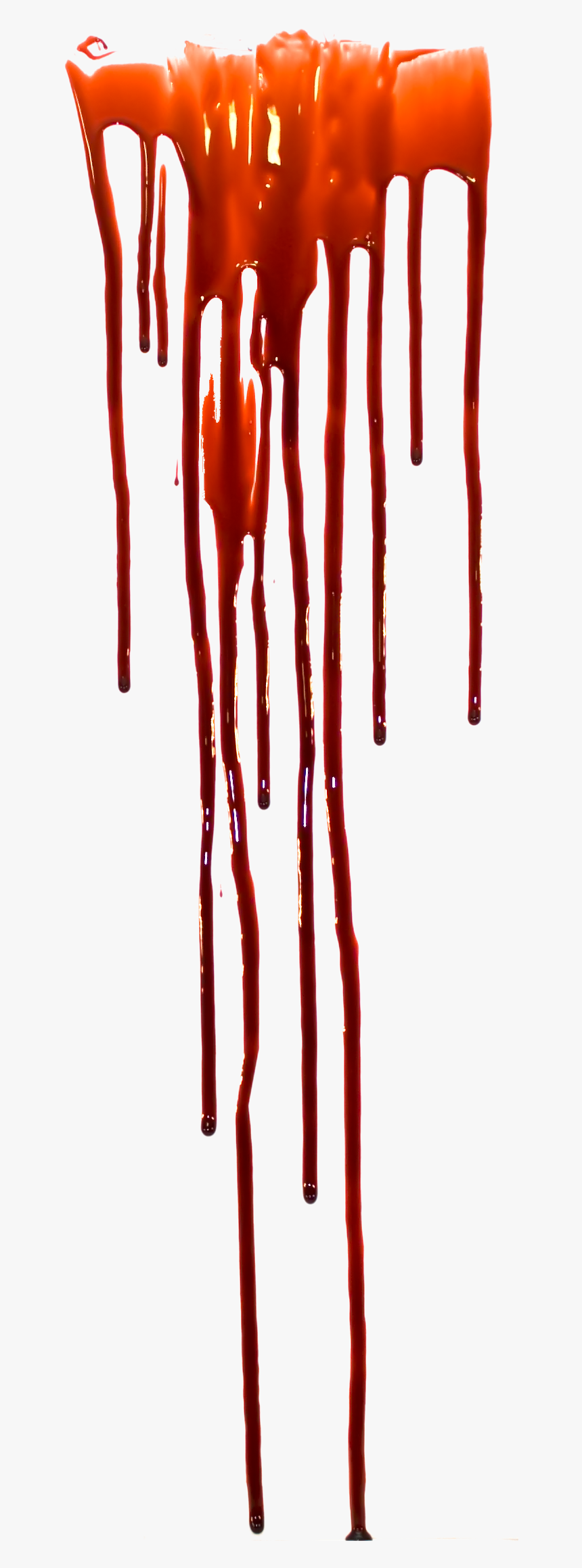 Line Flowing Blood Free Png Download - Dripping Blood Png, Transparent Png, Free Download