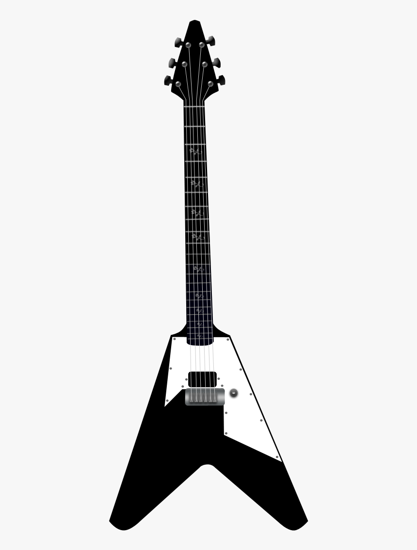 Rock Guitar Vector Png, Transparent Png, Free Download