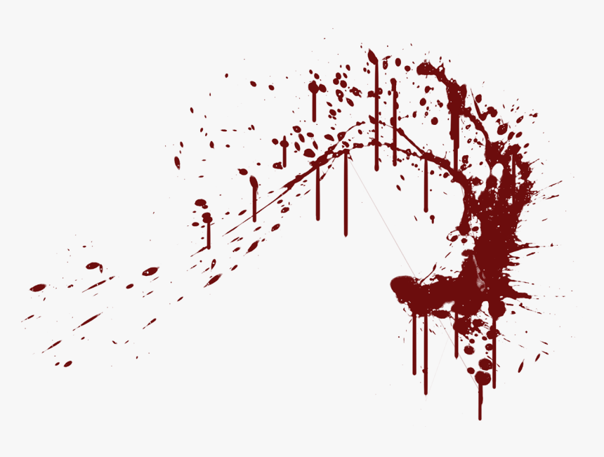 Blood Spatter Png Transparent - Transparent Blood Splatter Gif, Png Download, Free Download