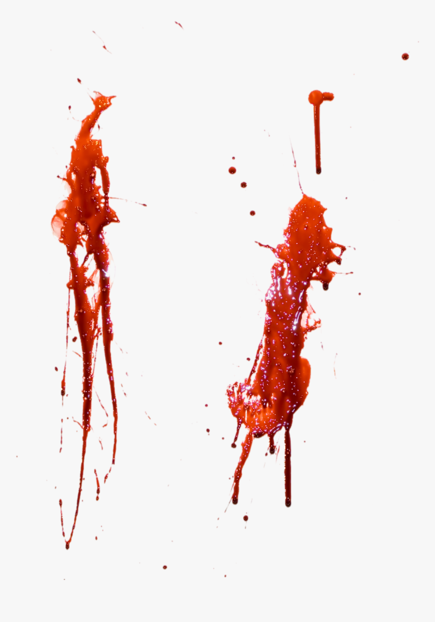 Blood On Glass Png, Transparent Png, Free Download