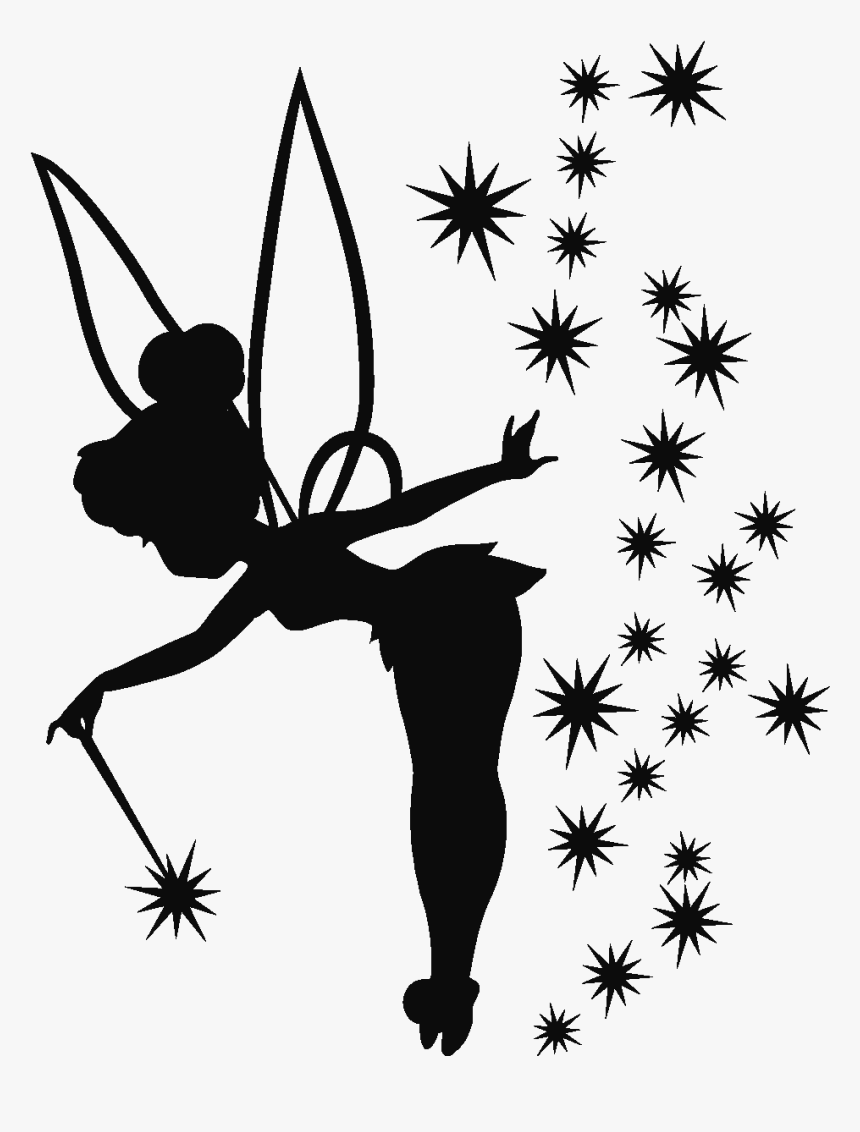 Tinkerbell Silhouette, HD Png Download, Free Download