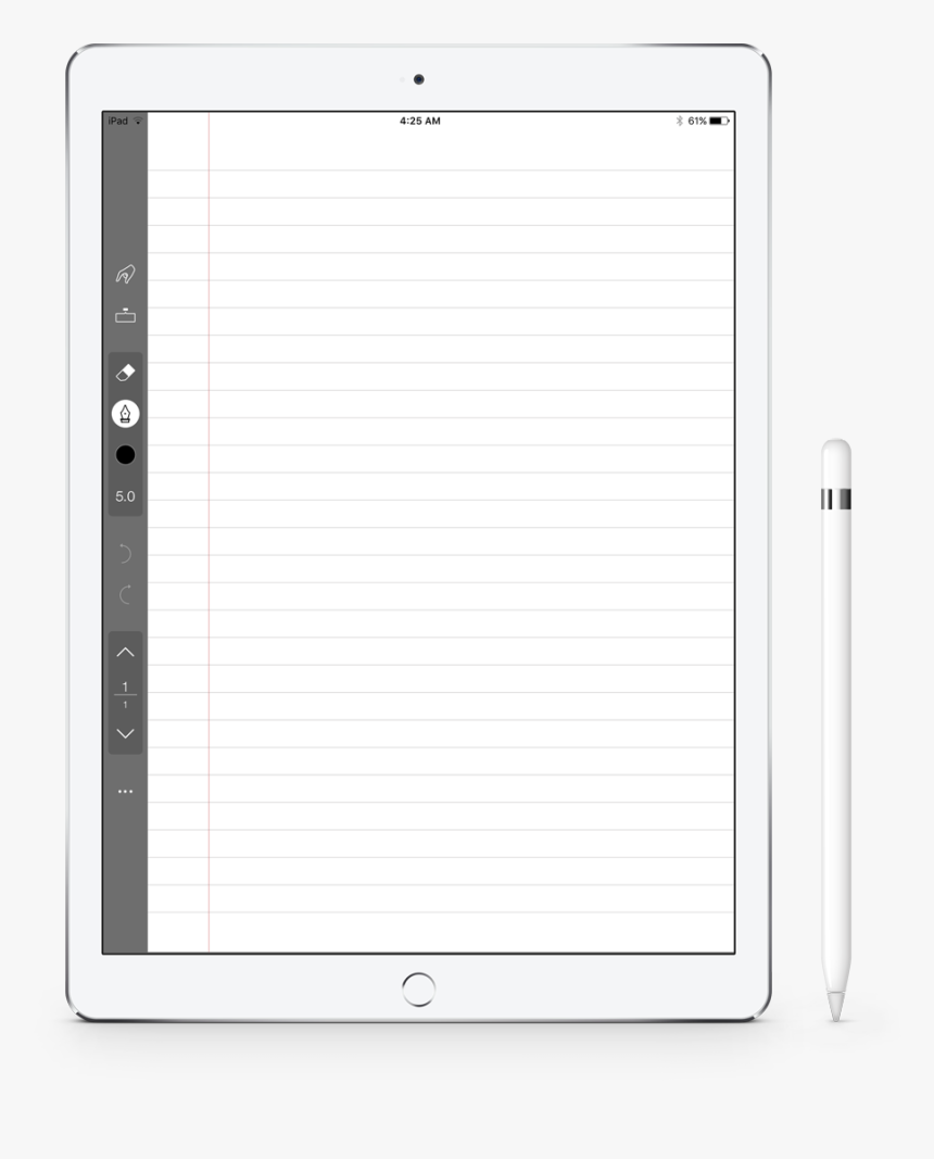 White Ipad Border, HD Png Download, Free Download