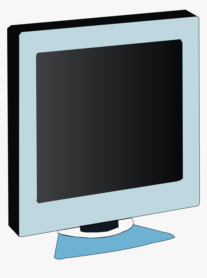 Monitor Lcd Clip Arts - Liquid-crystal Display, HD Png Download, Free Download