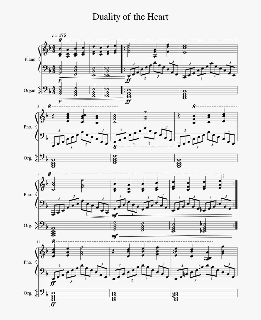 The Other Promise & Vector To The Heavens - Sheet Music, HD Png Download, Free Download