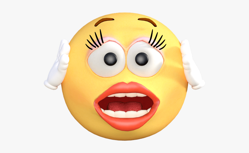 Transparent Shock Emoji Png - Surprised Emoji Transparent Background, Png Download, Free Download
