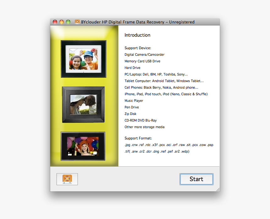 Hp Digital Frame Data Recovery - Picture Frame, HD Png Download, Free Download