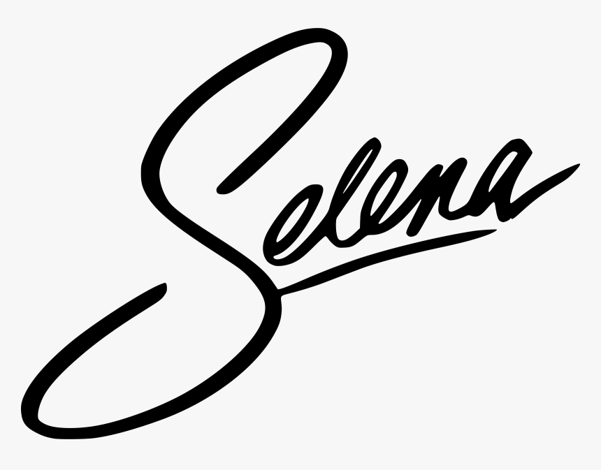 Transparent White Walmart Logo Png - Selena Quintanilla Signature, Png Download, Free Download