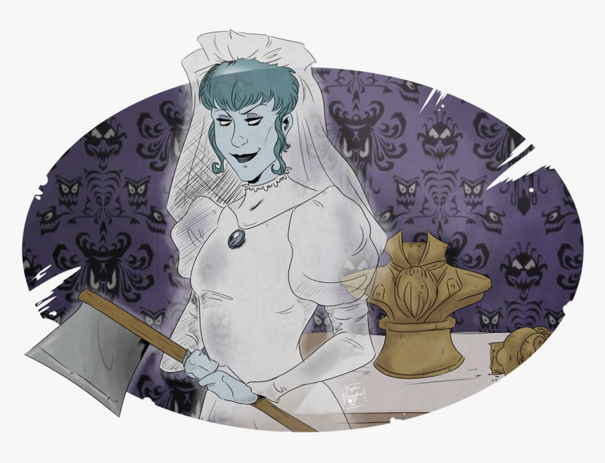 Ask The Hatbox Ghost - Disney Haunted Mansion, HD Png Download, Free Download
