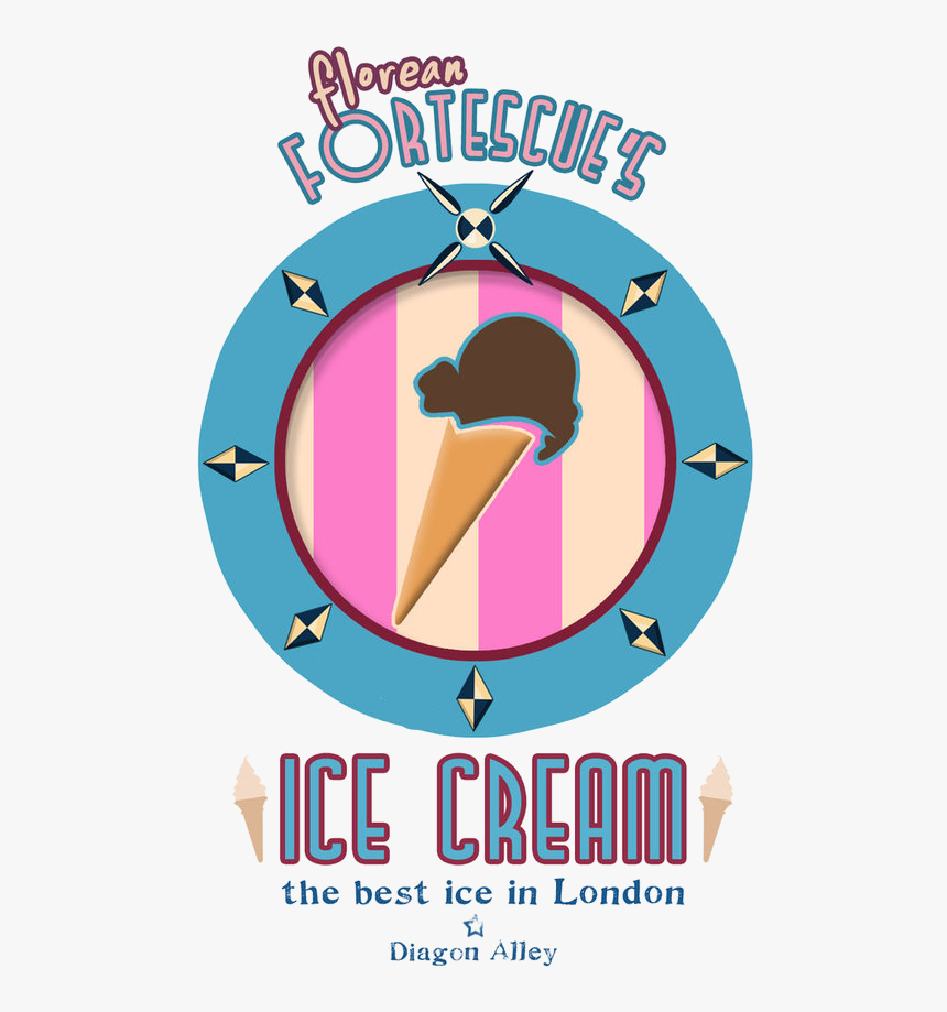 S Army Role-play Wiki - Florean Fortescue Ice Cream Sign, HD Png Download, Free Download