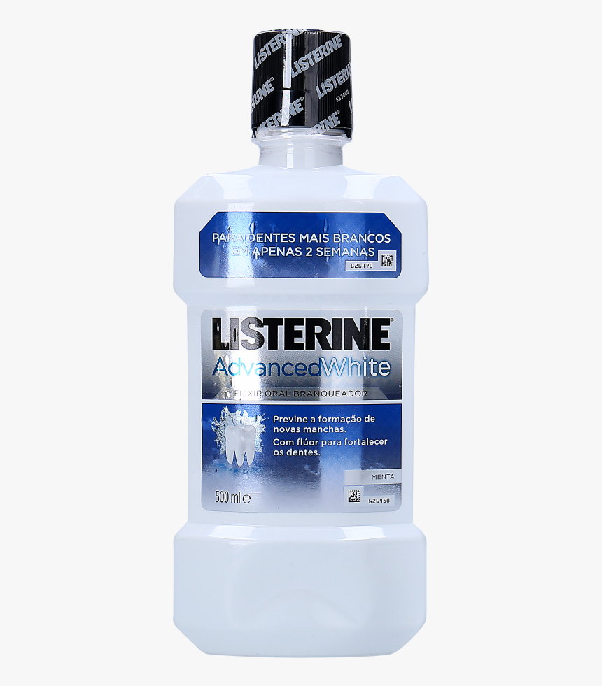 Elixir Listerine Advanced White 500ml"
 Title="elixir - Bottle, HD Png Download, Free Download