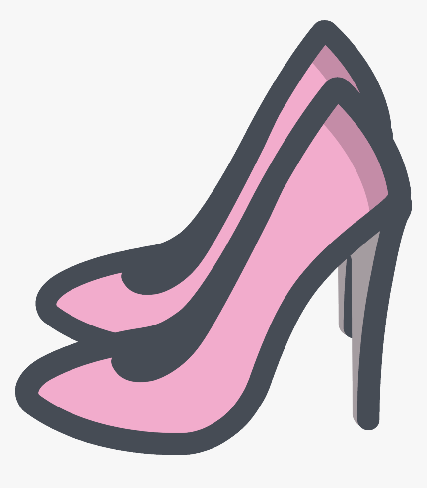 Pink Shoe Png - Women Shoes Icon Png, Transparent Png, Free Download