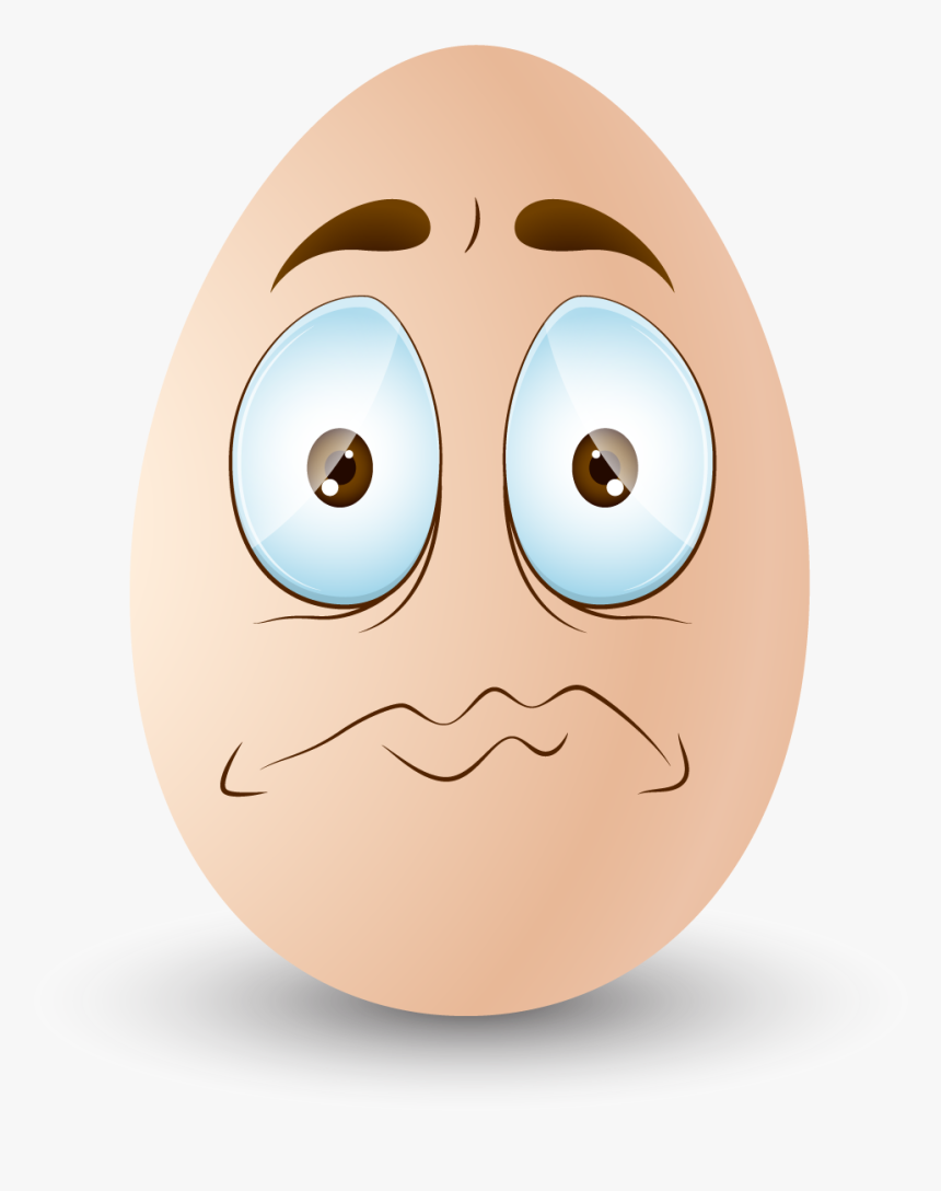 Transparent Confused Emoticon Png - Full As An Egg, Png Download, Free Download