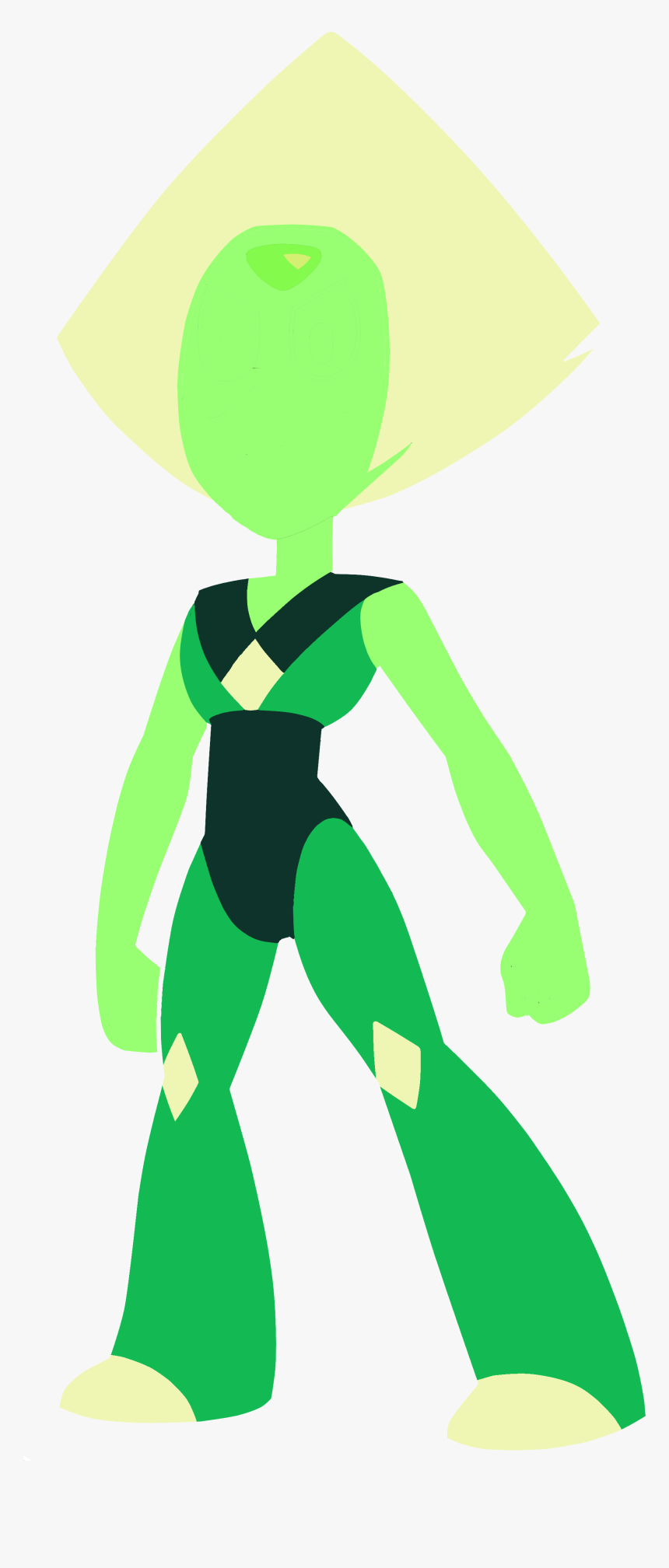 Peridot Png Steven Universe - Peridot Steven Universe Minecraft, Transparent Png, Free Download