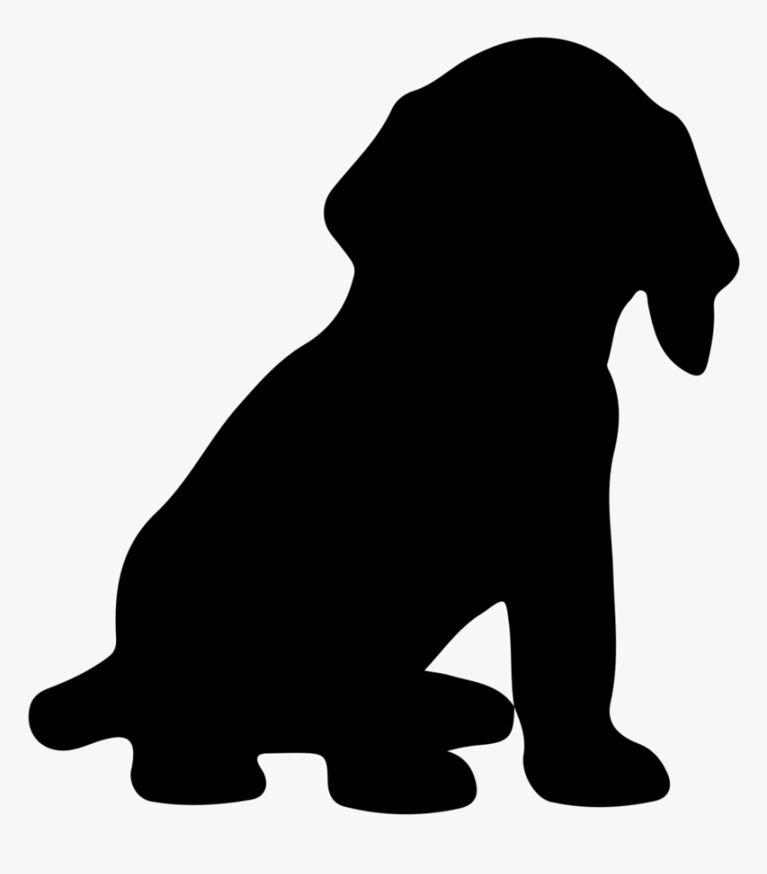 List Of Synonyms And Antonyms Of The Word - Sitting Dog Silhouette Png, Transparent Png, Free Download