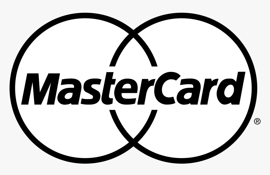 Mastercard Logo Png Transparent - Master Card Logo Vector Black And White, Png Download, Free Download