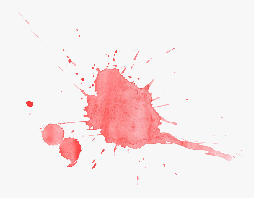 Blood Png Free Download On Mbtskoudsalg - Red Watercolor Splash Transparent, Png Download, Free Download