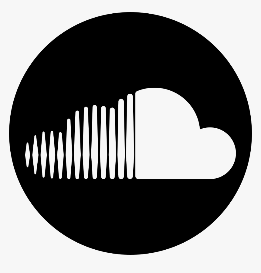 Soundcloud Logo - Transparent Soundcloud Logo Black, HD Png Download, Free Download