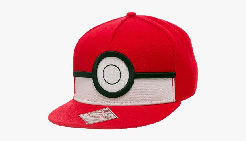 Pokemon Hat Png- - Pokemon Pokeball Cap, Transparent Png, Free Download