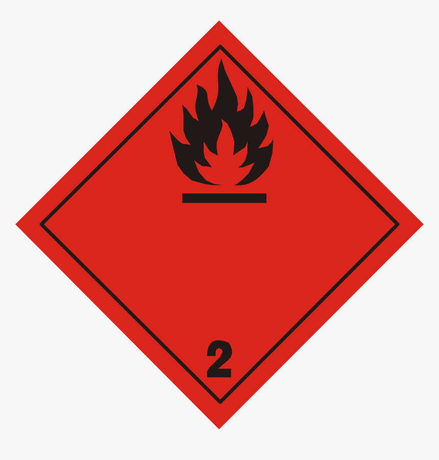 Australian Dangerous Goods Code Hazmat Class 3 Flammable - Dangerous Goods Labels Australia, HD Png Download, Free Download
