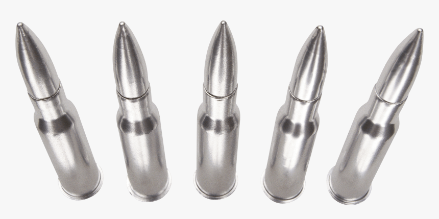 Bullets Silver Row - Silver Bullet Png, Transparent Png, Free Download