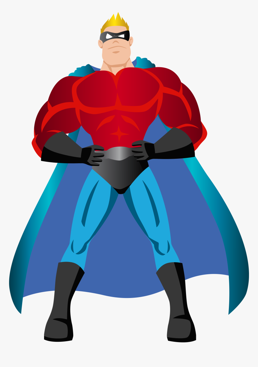 Superhero Png Clip Art - Clip Art Super Hero, Transparent Png - kindpng.