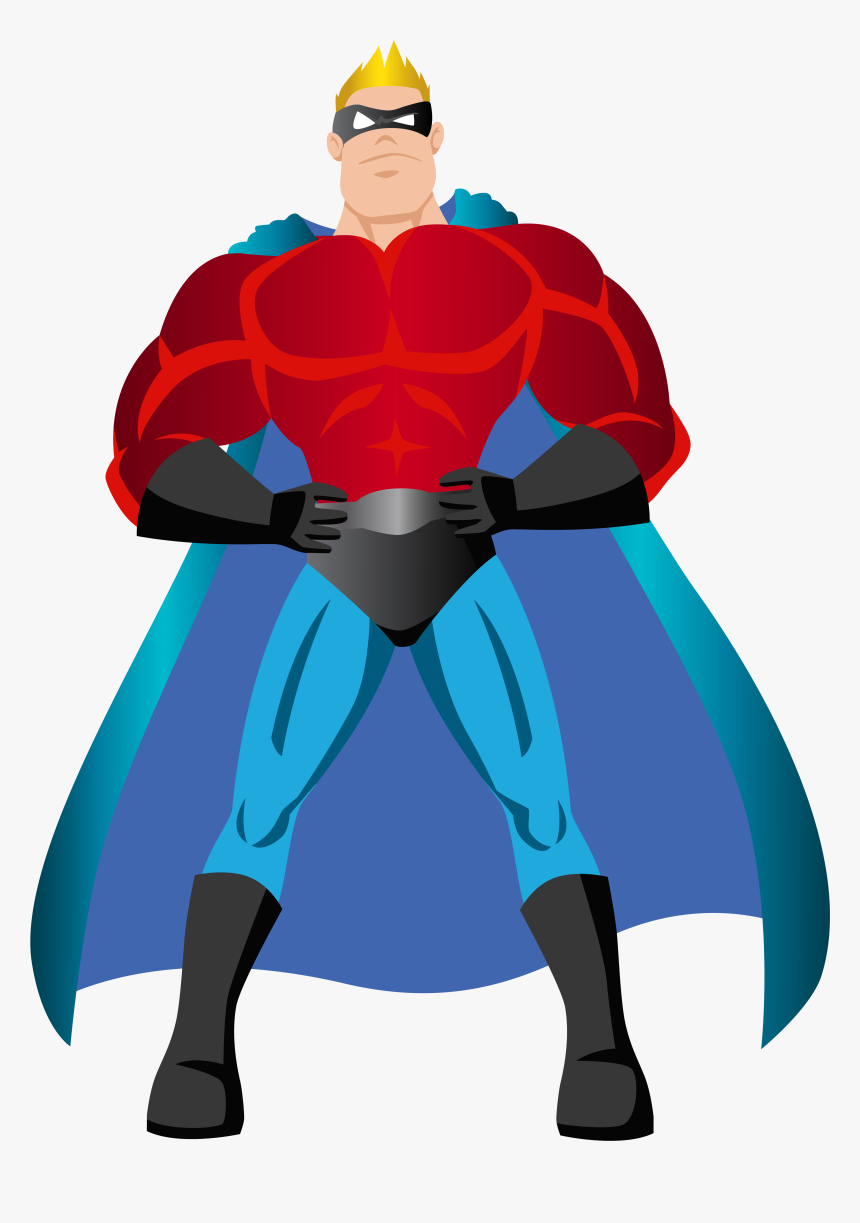 Superhero Png Clip Art - Clip Art Super Hero, Transparent Png, Free Download