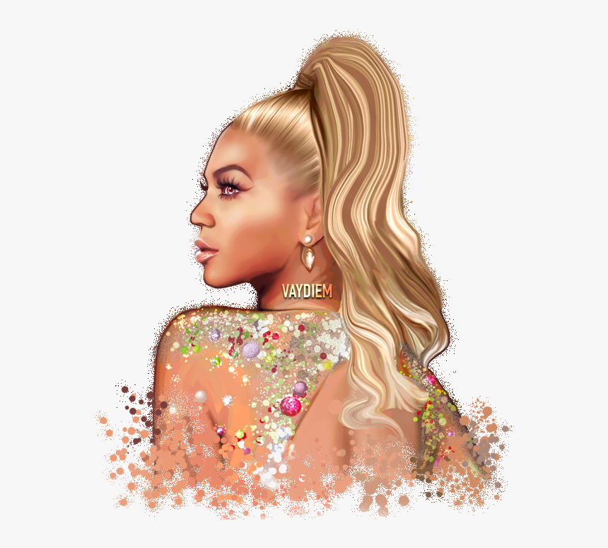 Beyonce Drawing Png, Transparent Png, Free Download