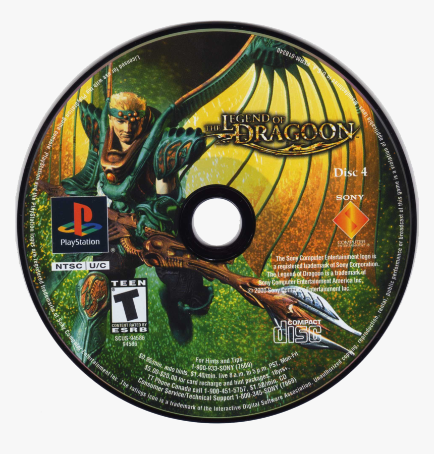 Legend Of Dragoon Disc 4, HD Png Download, Free Download