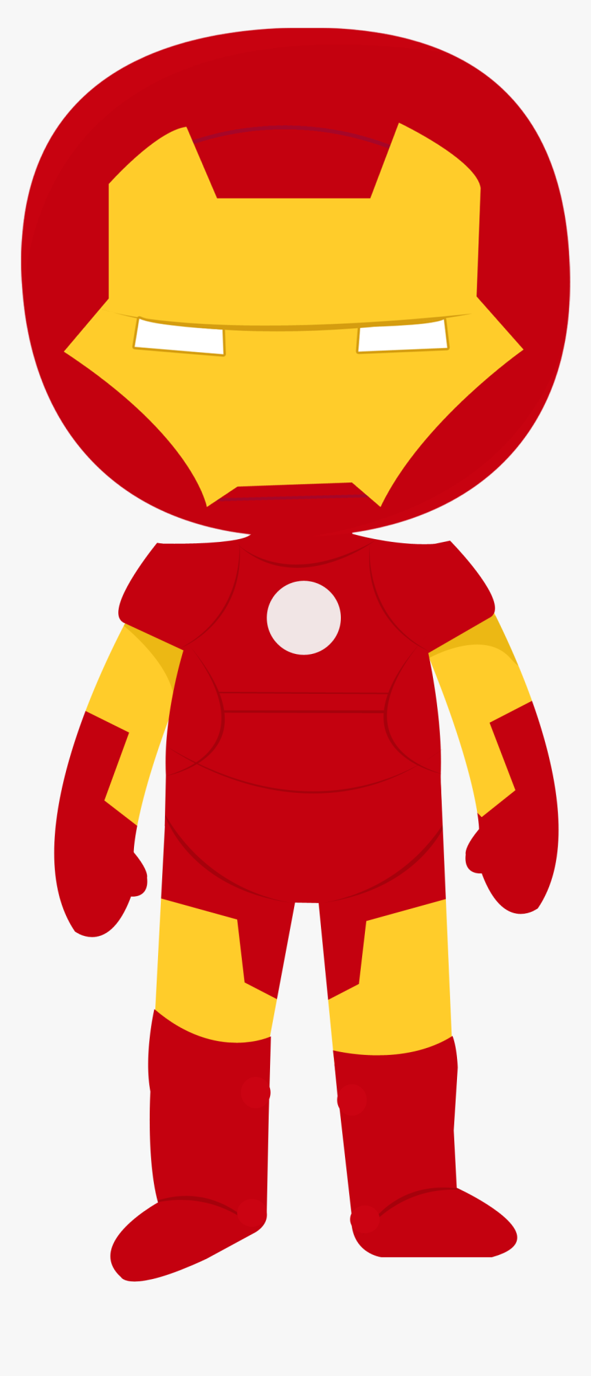 Clipart Baby Superhero - Iron Man Baby Png, Transparent Png, Free Download